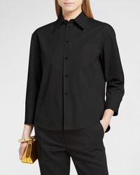 Jil Sander - Long-sleeve Collared Shirt - Lyst