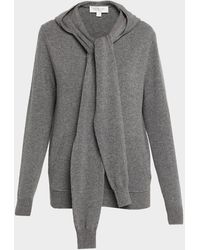 Michael Kors - Cashmere Scarf Hoodie - Lyst