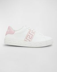 Versace - La Greca Bicolor Low-top Sneakers - Lyst