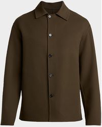 Jil Sander - Apos;S Wool And Cashmere Shirt Jacket - Lyst