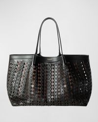 Serapian - Secret Mosaic Cutout Leather Tote Bag - Lyst