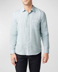 Joe's Jeans - Solid Linen Sport Shirt - Lyst