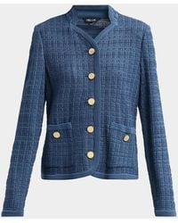 Misook - Rib-Knit Jacket - Lyst
