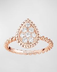 Boucheron - Serpent Boheme 18K Diamond Ring - Lyst