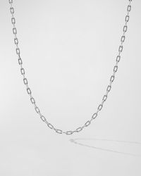 David Yurman - Dy Madison Chain Necklace In Silver, 3mm, 20"l - Lyst