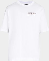 Simone Rocha - Apos;S Boxy Fit Crystal-Embellishment T-Shirt - Lyst