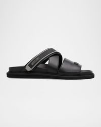 Moschino - Apos;S Leather Slides - Lyst