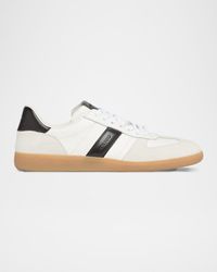 Tom Ford - Archer Suede And Leather Low-Top Sneakers - Lyst