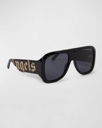 Palm Angels - Sonoma Acetate & Metal Aviator Sunglasses - Lyst