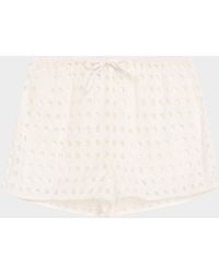 Solid & Striped - The Remi Embroidered Shorts - Lyst