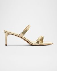 Alexandre Birman - Tita Toe 60Mm Leather Kitten-Heel Sandals - Lyst