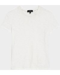 Theory - Tiny Tee 2 Nebulous Organic Cotton Top - Lyst