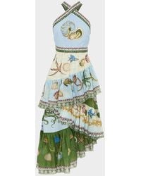 ALÉMAIS - Bath House Midi Dress - Lyst