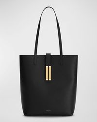 DeMellier London - Vancouver North-South Leather Tote Bag - Lyst