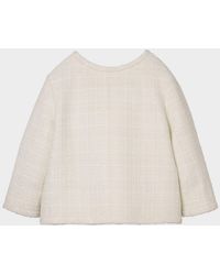 Marc Jacobs - Tweed Backwards Lady Jacket - Lyst