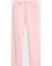 Etro - Apos;S Cotton Herringbone Straight-Leg Five-Pocket Pants - Lyst