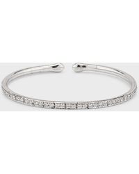 Etho Maria - 18k White Gold Flex Bracelet With Diamonds - Lyst
