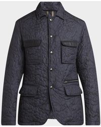 Etro - Apos;S Quilted Paisley 4-Pocket Jacket - Lyst