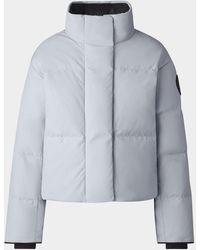 Canada Goose - Grandview Cropped Jacket Label - Lyst