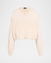 R13 - Balloon-Sleeve Cotton Bomber Jacket - Lyst