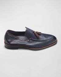 Di Bianco - Napoli Tassel Leather Loafers - Lyst