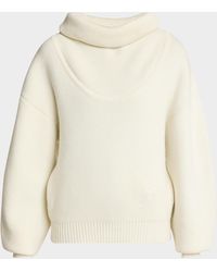 Jacquemus - La Maille Pallone Turtleneck Wool-Cashmere Sweater - Lyst