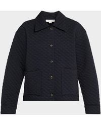 Vince - Quilted Boxy Jacket - Lyst