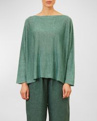 Eskandar - Sideways Knitted Sweater (Mid-Length) - Lyst