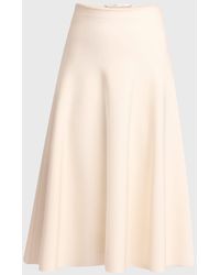 The Row - Harley Midi A-Line Skirt - Lyst