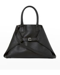 Akris - Ai Small Leather Top-Handle Bag - Lyst