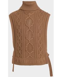 Veronica Beard - Bentleigh Merino Wool Vest - Lyst