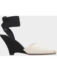 Jacquemus - The High Espadrilles Colorblocked Wedge Mules - Lyst