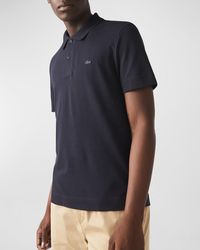 Lacoste - Organic Stretch Cotton Piqué Polo Shirt - Lyst
