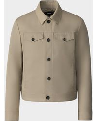 Mackage - Apos;S Nash-Co Twill Trucker Jacket - Lyst