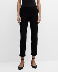 Eileen Fisher - Washable Stretch Crepe Slim Ankle Pants - Lyst