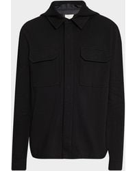 Jonathan Simkhai - Travis Hooded Shirt Jacket - Lyst