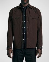 Rag & Bone - Filled Nylon Engineered Shirt Jacket - Lyst
