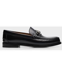 Gucci - Kaveh Leather Moccasins - Lyst