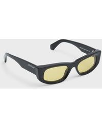 Off-White c/o Virgil Abloh - Matera Acetate Cat-Eye Sunglasses - Lyst