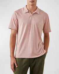 Rails - Levant Hemp Cotton Short-Sleeve Polo Shirt - Lyst