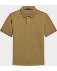 Theory - Delroy Double-Knit Polo Shirt - Lyst