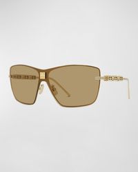 Givenchy - 4g Metal Alloy Shield Sunglasses - Lyst
