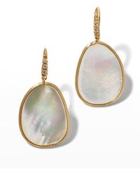 Marco Bicego - Lunaria 18K Mother-Of-Pearl Drop Earrings - Lyst