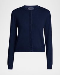 Versace - Fine Wool Cardigan - Lyst
