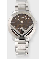 Fendi - F Is Stainless Steel Bracelet Watch - Lyst