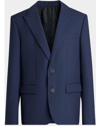 Balmain - Apos;S Cotton Peak Lapel Single-Breasted Sport Jacket - Lyst