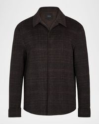 Vince - Apos;S Plaid Splittable Wool-Blend Shirt Jacket - Lyst