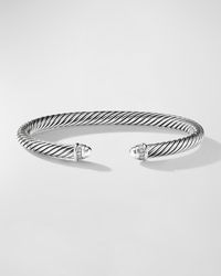 David Yurman - Cable Classics Bracelet With Diamonds - Lyst