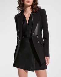 AS by DF - Vera Double-Breasted Bustier Blazer - Lyst