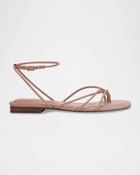 Marc Fisher - Mayte Strappy Tubular Ankle-Strap Sandals - Lyst